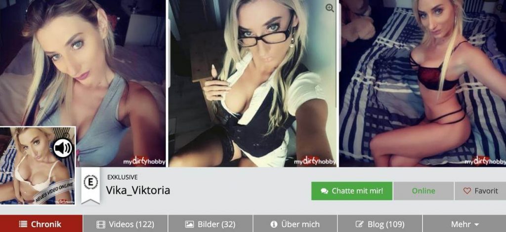 Vika Viktoria - den beliebten Pornostar findest du auf MyDirtyHobby. deutsc...